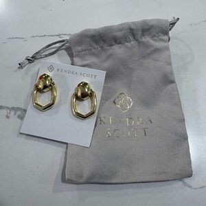 Kendra Scott  KAIA Gold Geometric Earrings